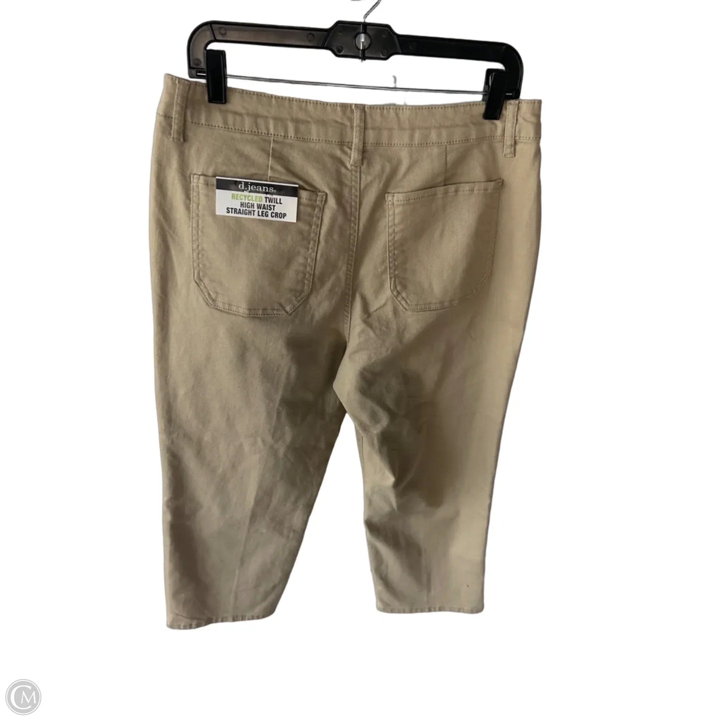 Jeans Straight By D Jeans In Tan, Size: 12