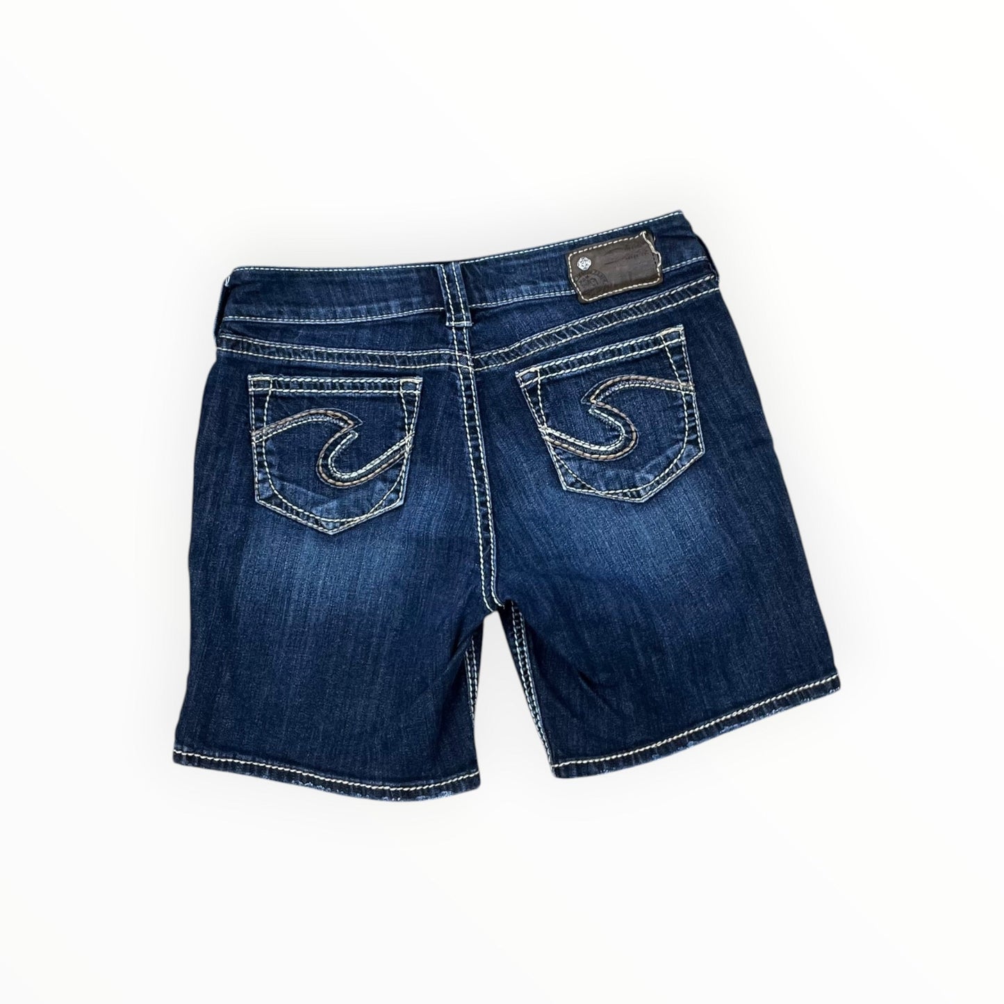 Shorts By Silver In Blue Denim, Size:12