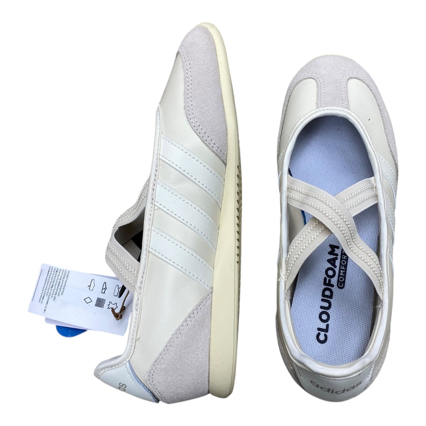 Shoes Athletic By Adidas In Cream, Size:7.5