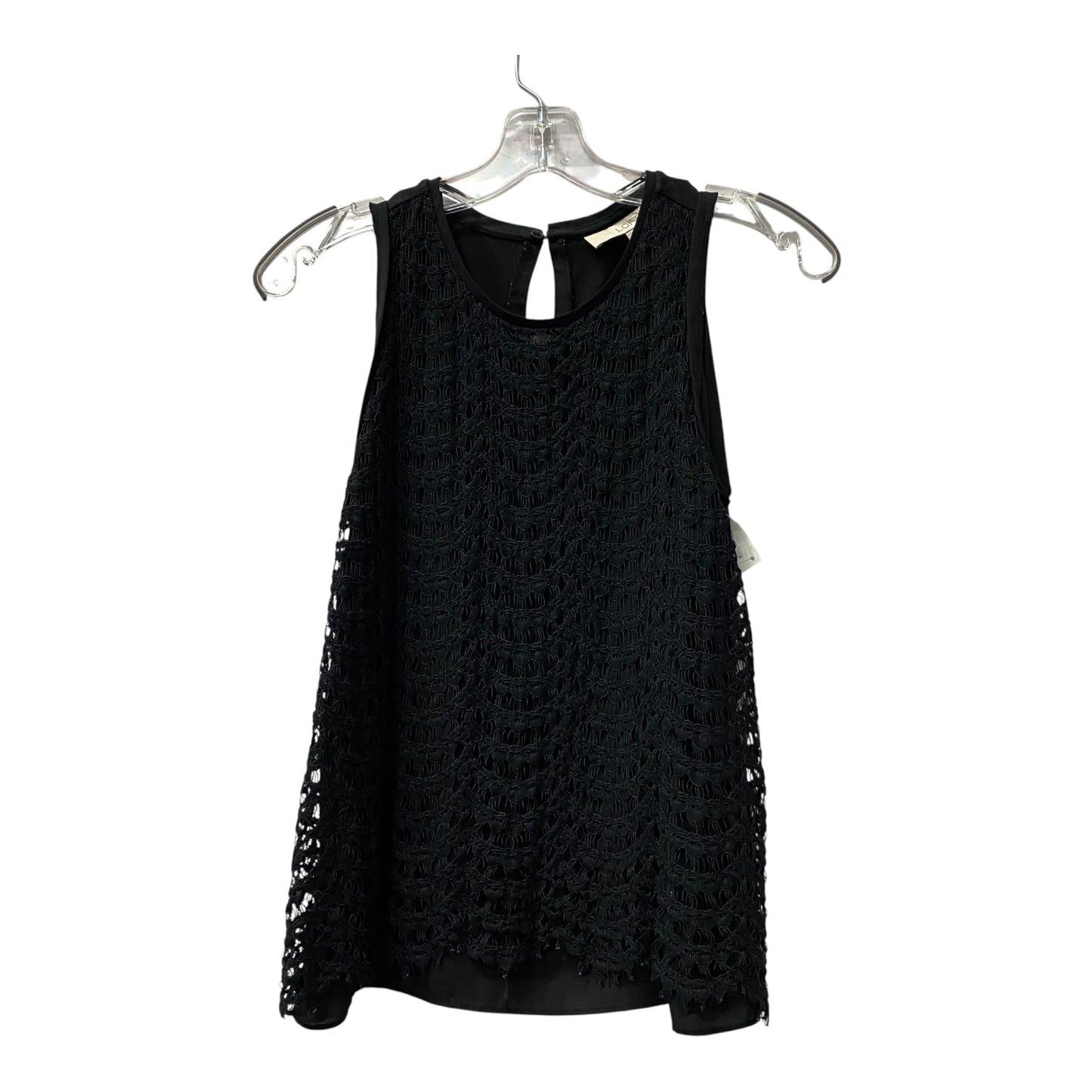 TOP SLEEVELESS by LOFT in BLACK, Size:XS