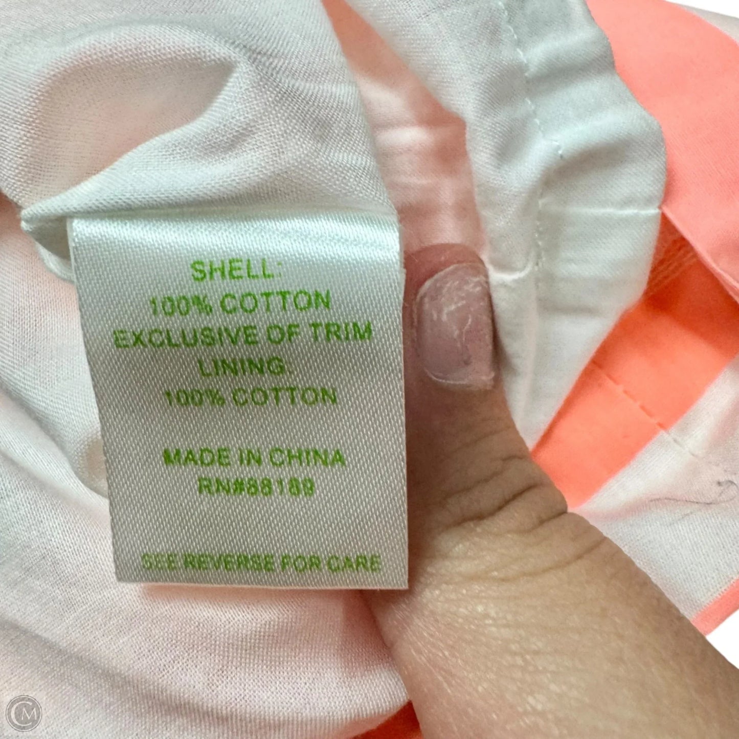 Dress Designer By Lilly Pulitzer In Striped Pattern, Size: Xxs