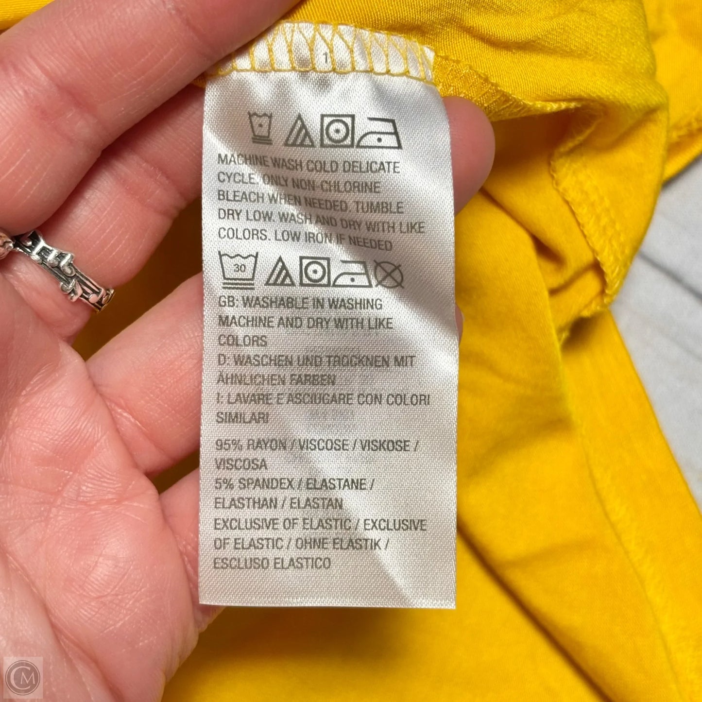 Dress Designer By Jason Wu In Yellow, Size: M