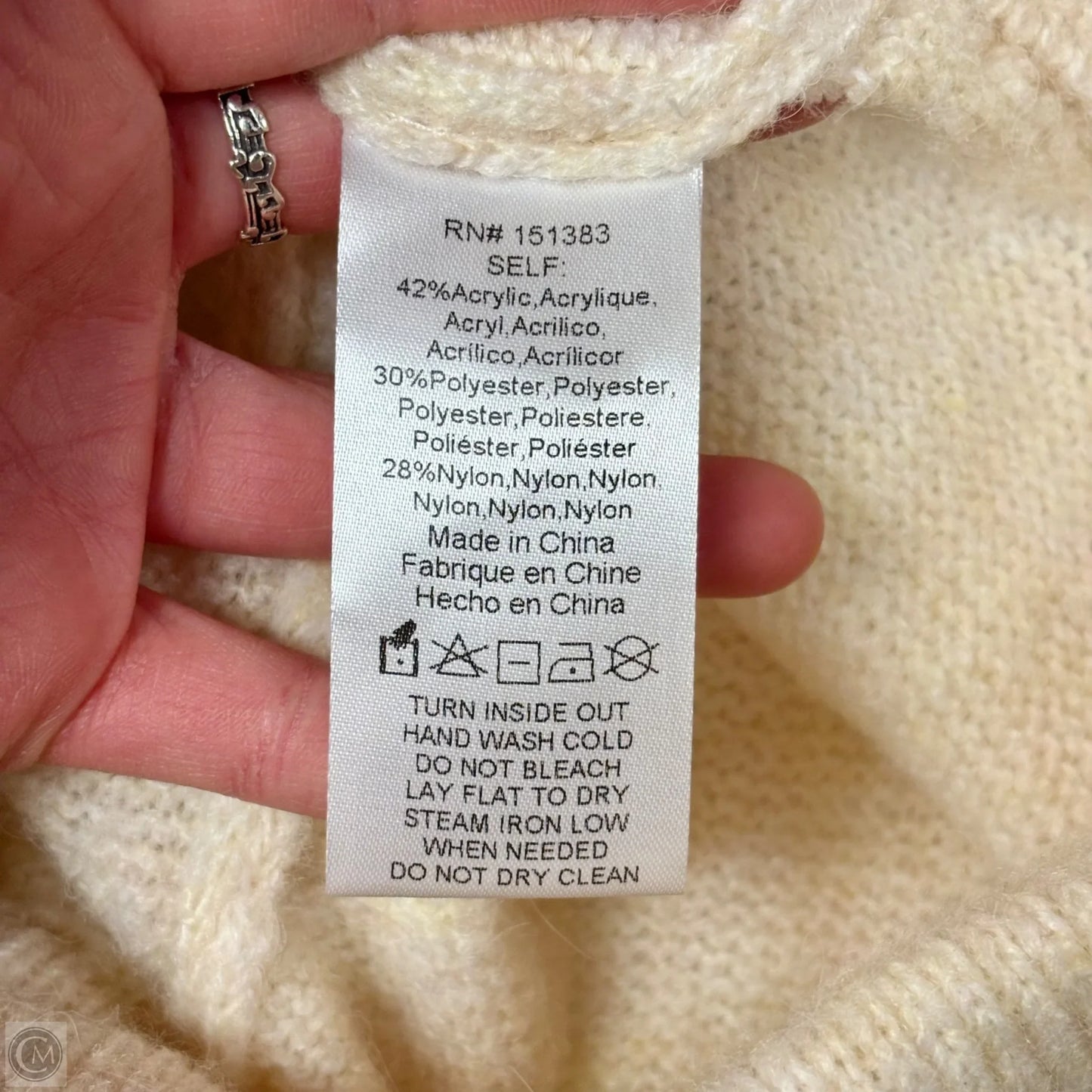 Pants Lounge By Current Air In Cream, Size: S
