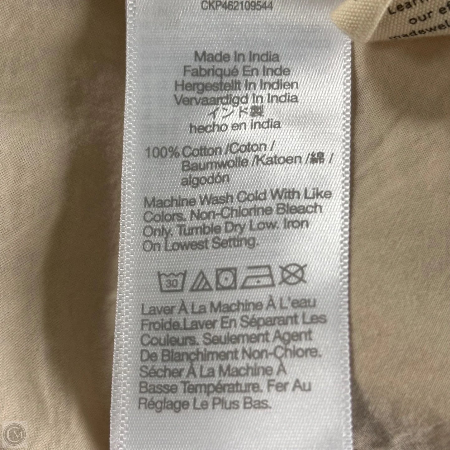 Dress Casual Midi By Madewell In Tan, Size: Xs