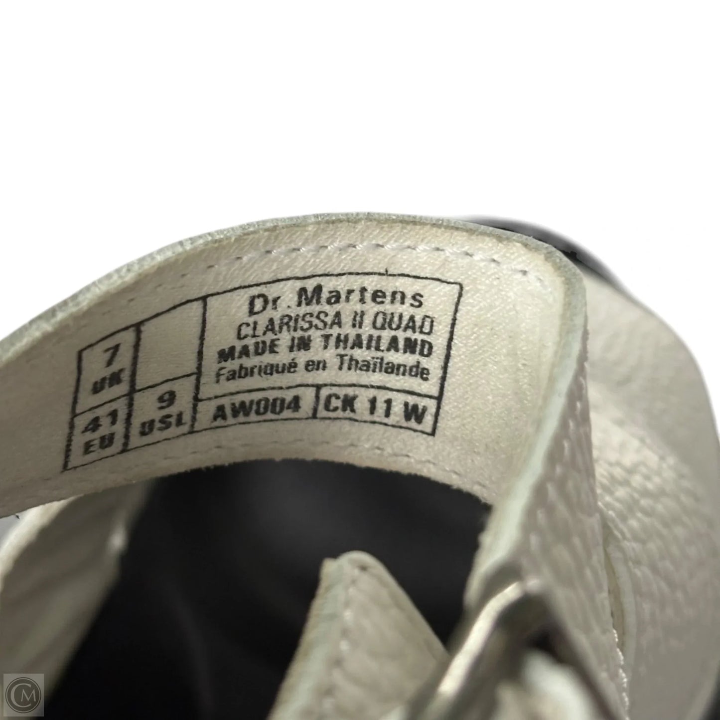 Sandals Flats By Dr Martens In White, Size: 9