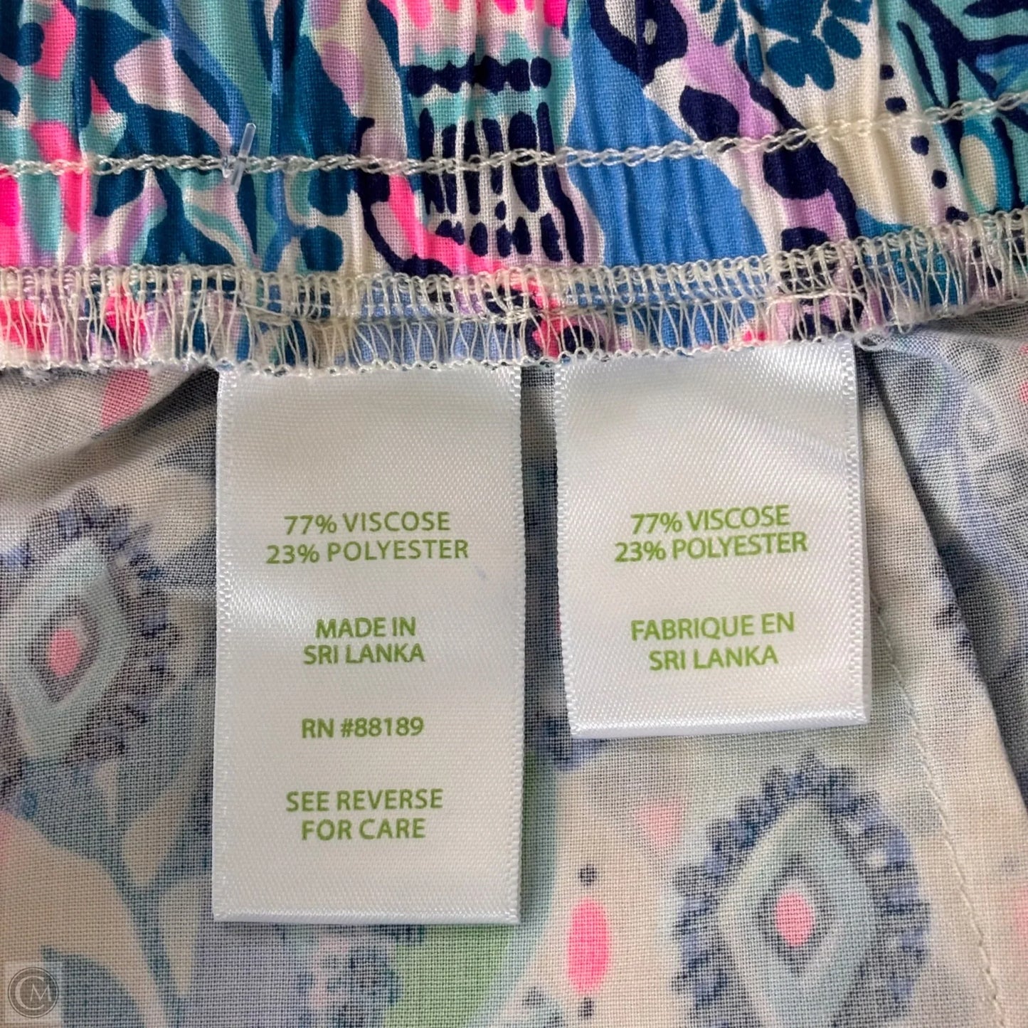 Shorts Designer By Lilly Pulitzer In Blue & Pink, Size: S