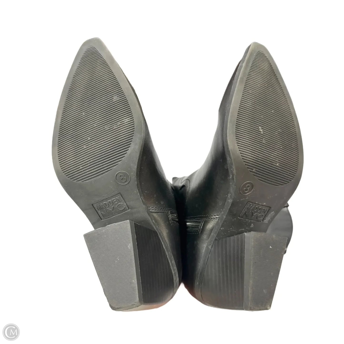 Boots Mid-calf Heels By Madden Nyc In Black, Size: 8