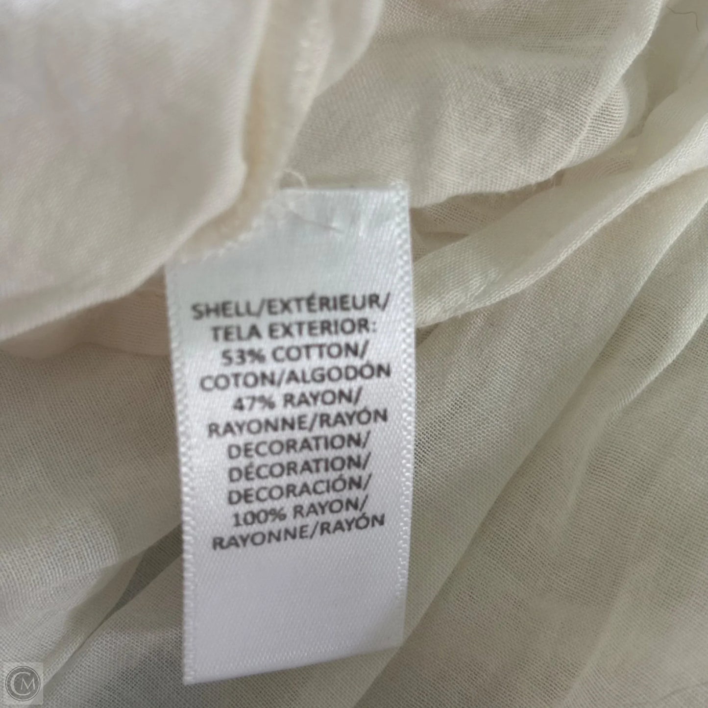 Top Sleeveless By Loft In White, Size: Xs