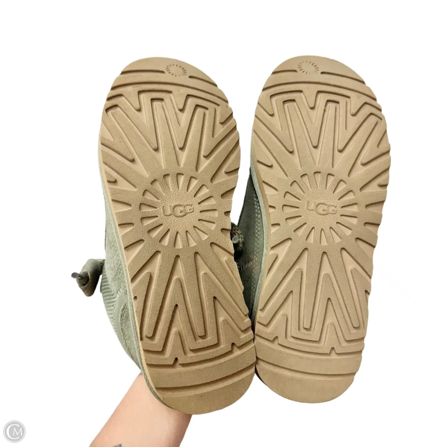 Shoes Designer By Ugg In Green, Size: 8