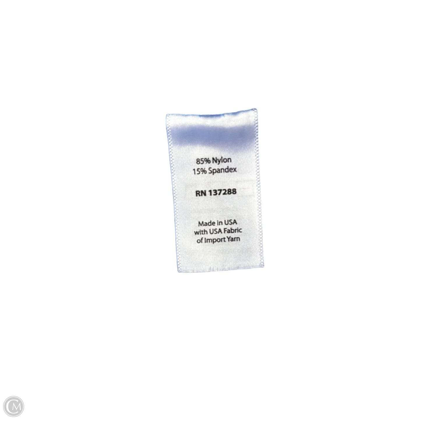 Athletic Leggings By Year Of Ours In Blue, Size: L