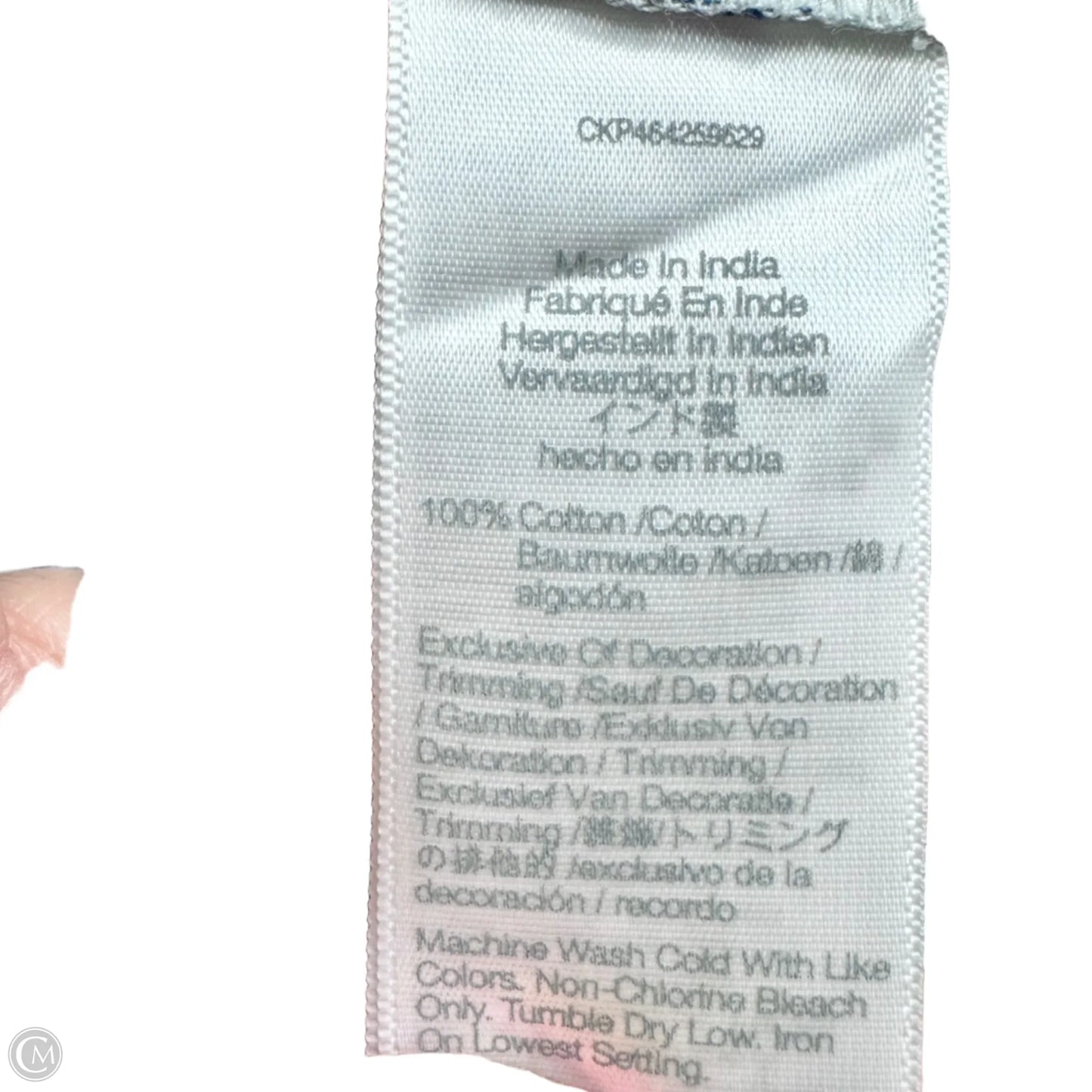 Top Short Sleeve By Madewell In Floral Print, Size: Xl