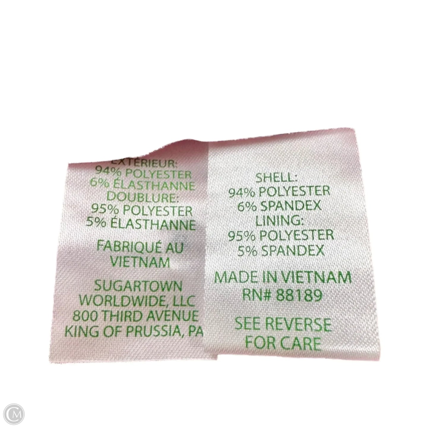 Top Short Sleeve Designer By Lilly Pulitzer In Pink, Size: Xl