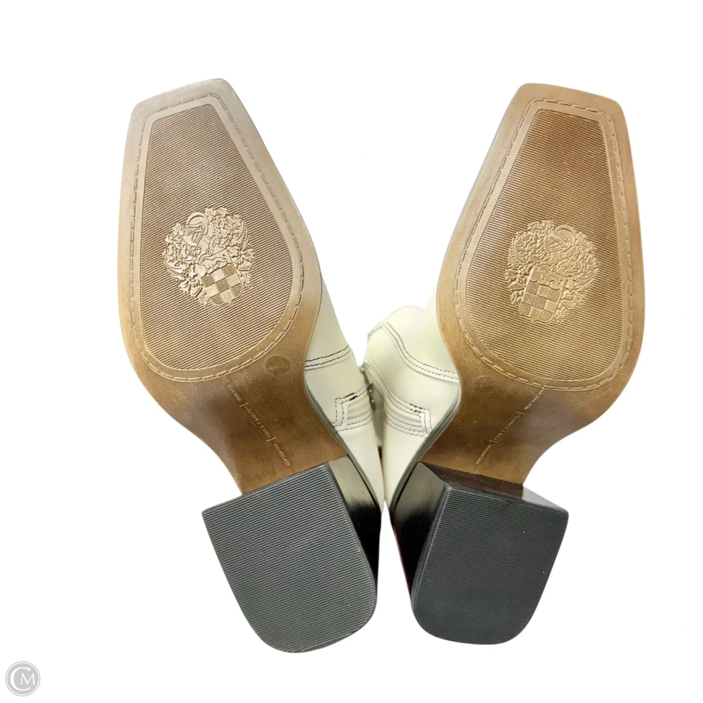 Boots Leather By Vince Camuto In White, Size: 6.5