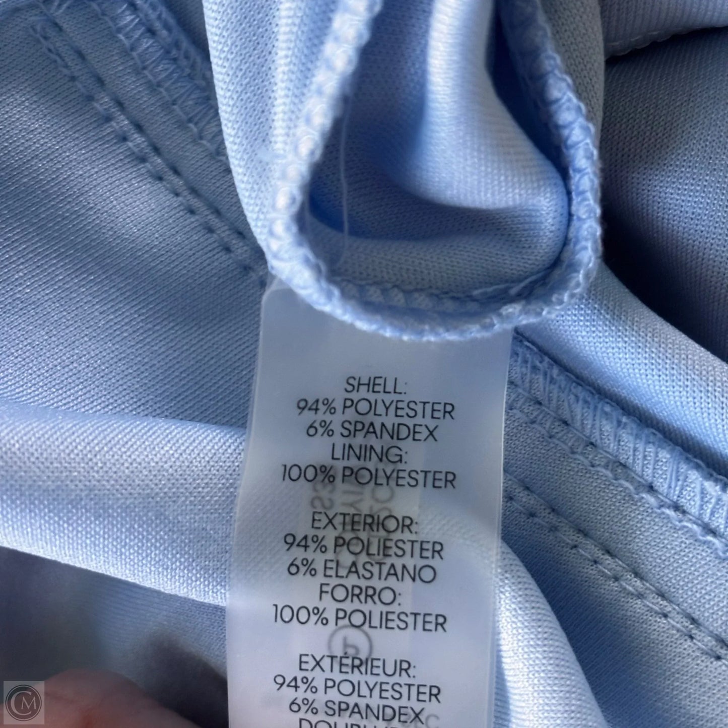 Dress Casual Midi By Calvin Klein In Blue, Size: S