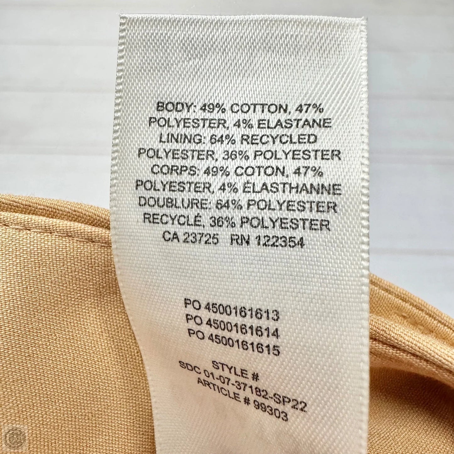 Skirt Mini & Short By Babaton In Tan, Size: 00