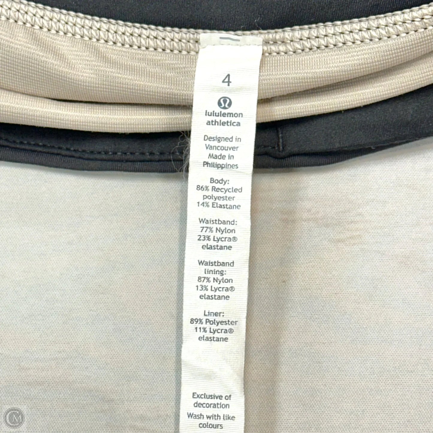 Athletic Shorts By Lululemon In Floral Print, Size: S