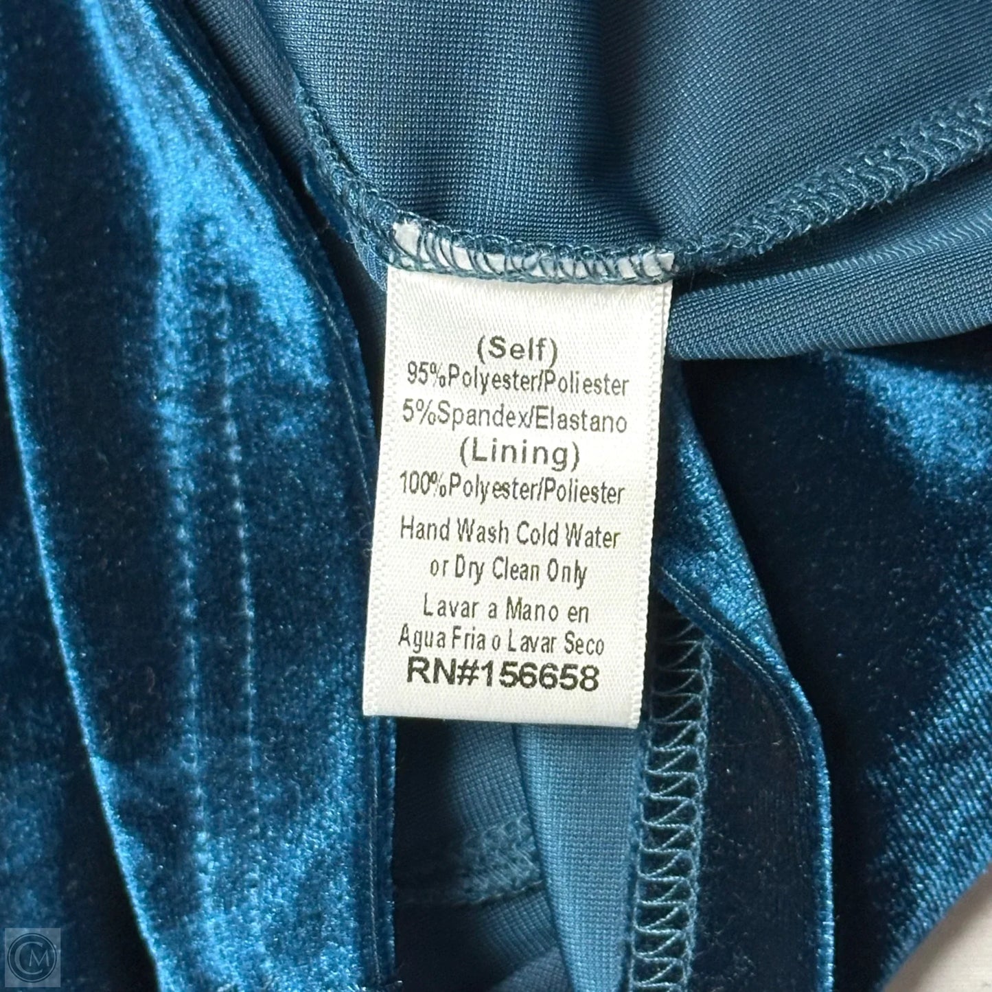 Jumpsuit By Symphony In Blue, Size: S