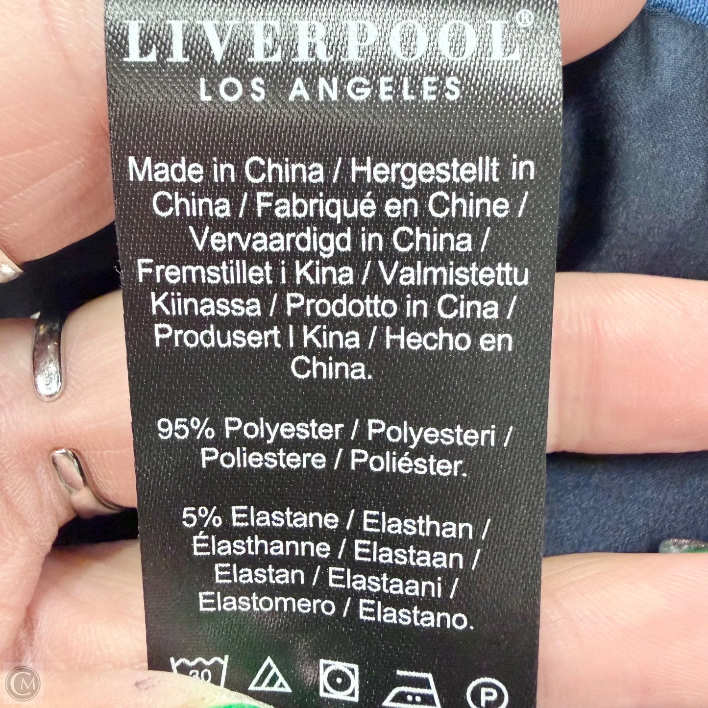 Vest Other By Liverpool In Navy, Size: Xl