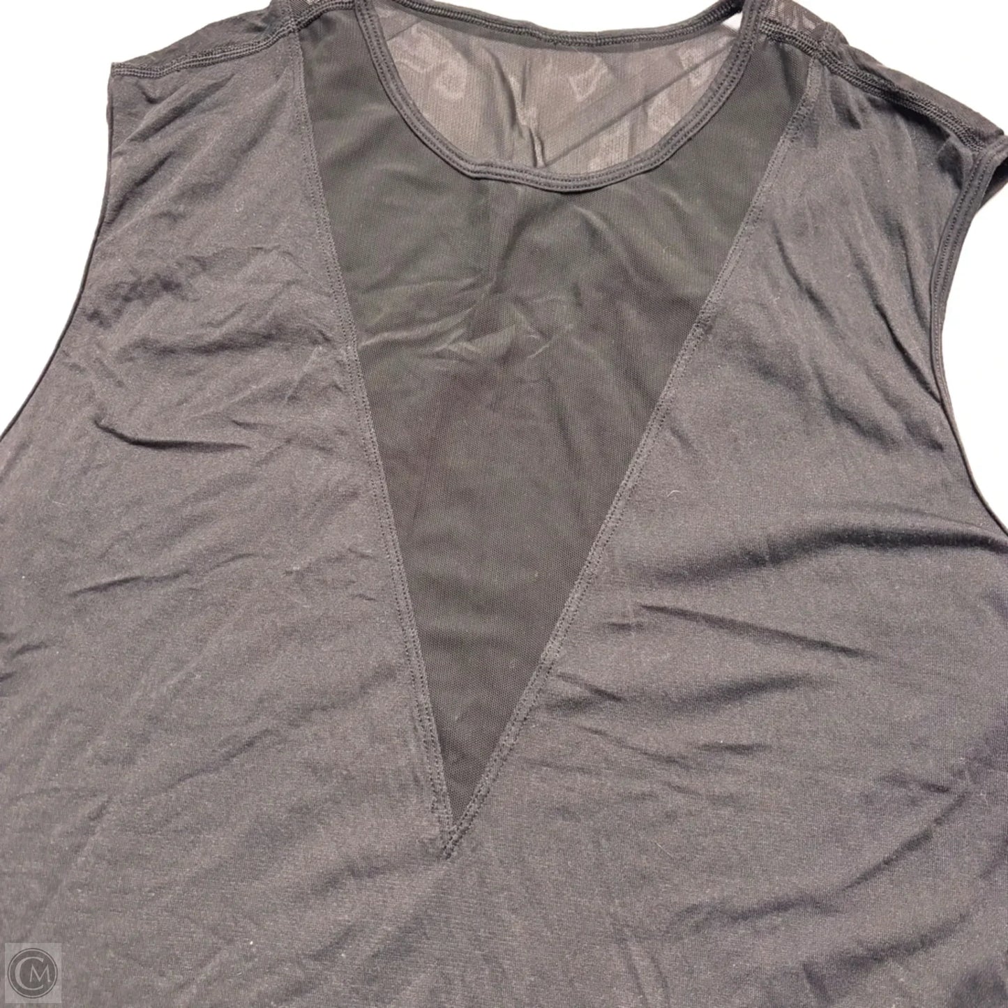 Athletic Tank Top By Lululemon In Black, Size: M