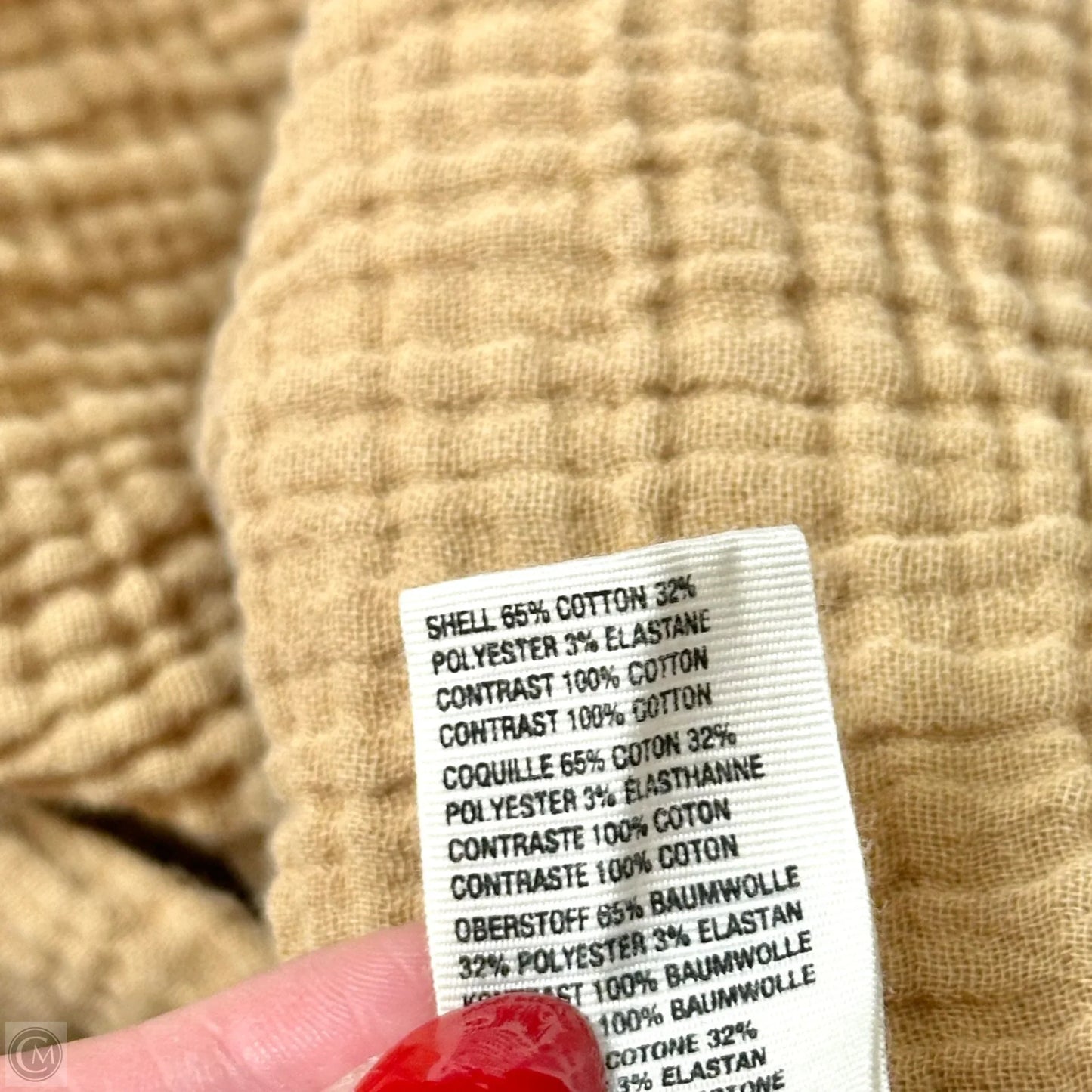 Top 3/4 Sleeve By We The Free In Tan, Size: S