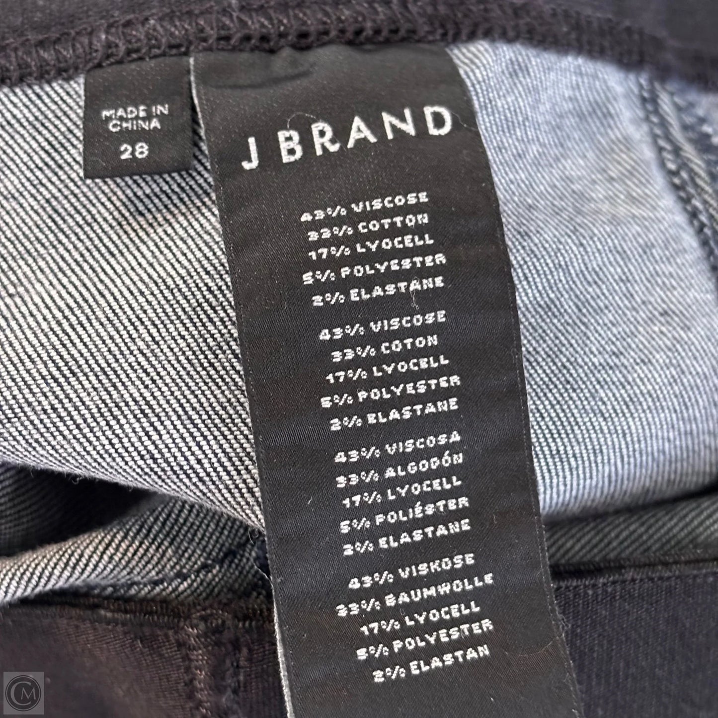 Jeans Jeggings By J Brand In Blue Denim, Size: 6