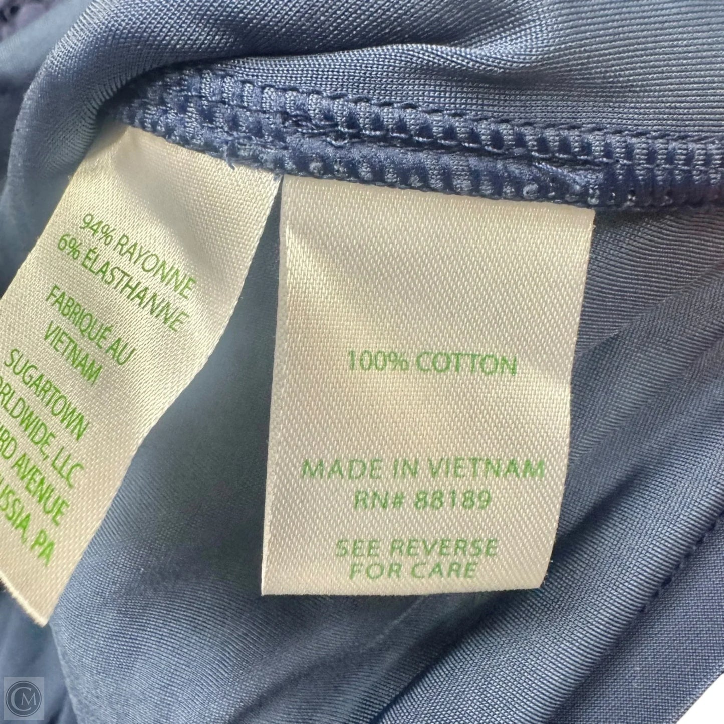 Romper Designer By Lilly Pulitzer In Navy, Size: L