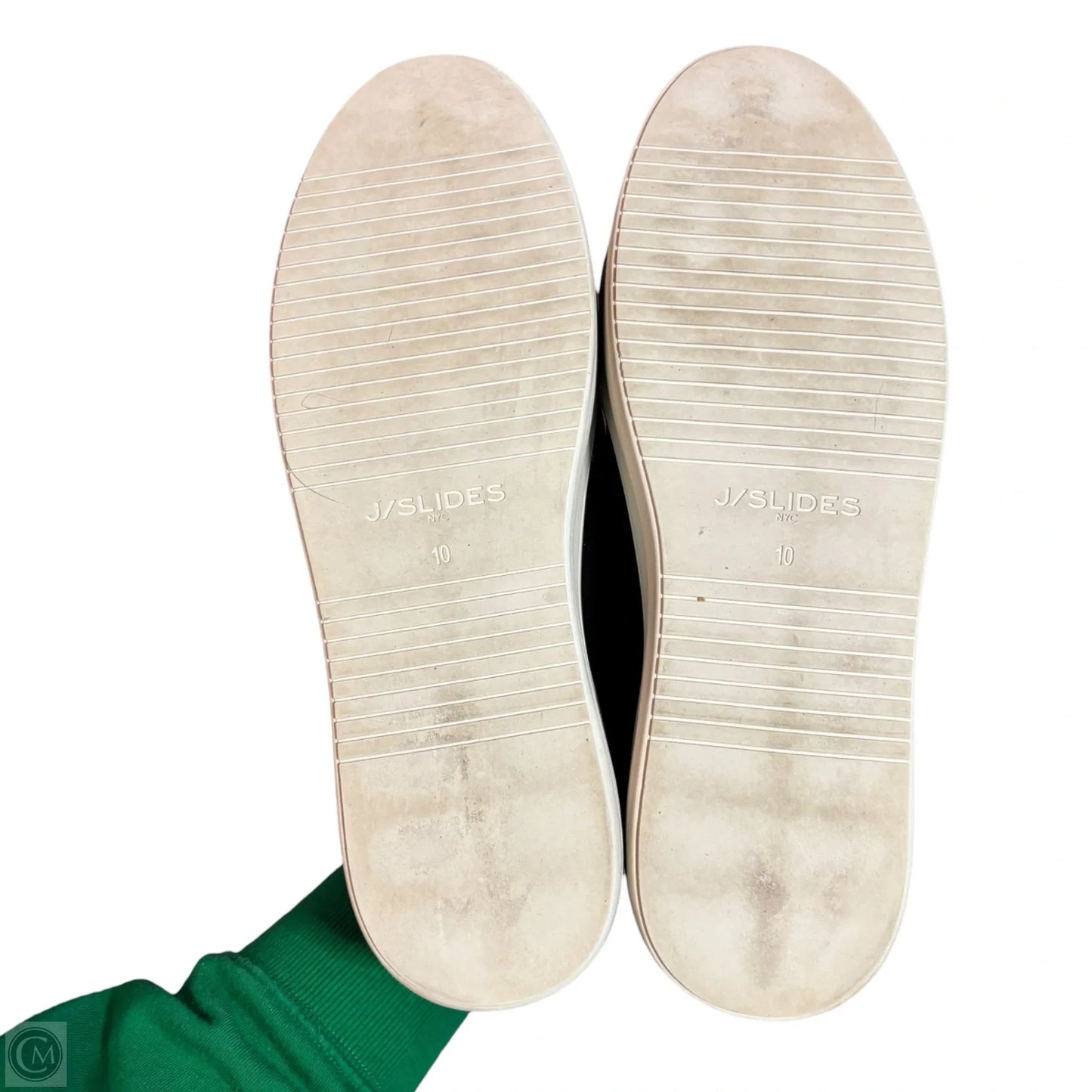 Shoes Sneakers By J Slides In Black, Size: 10