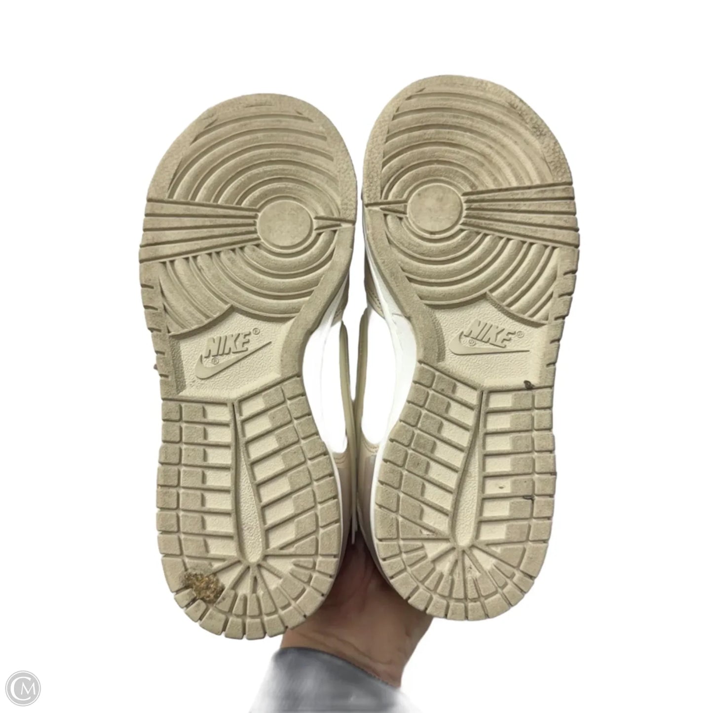 Shoes Sneakers By Nike In Brown & White, Size: 6