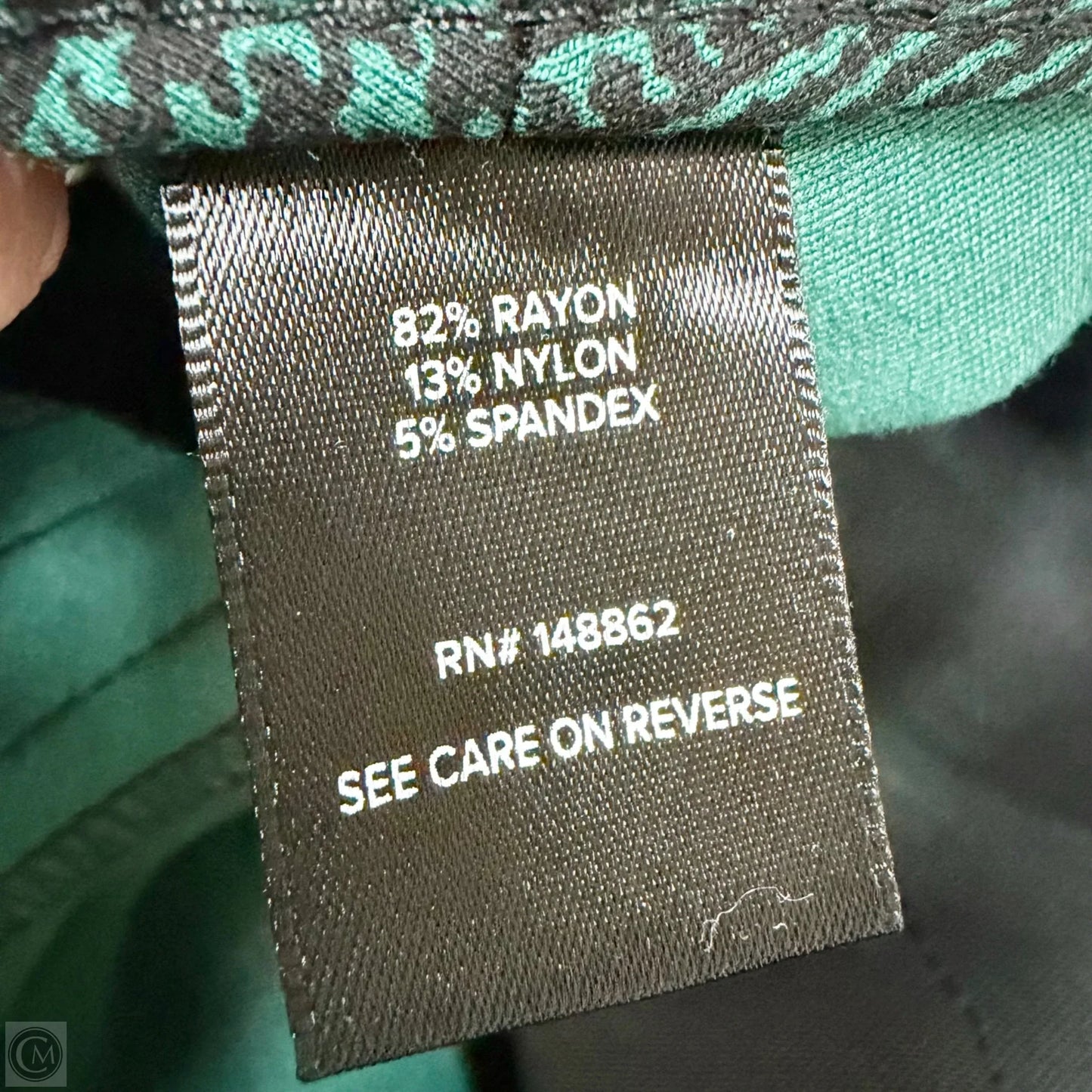 Pants Dress By Torrid In Black & Green, Size: 22