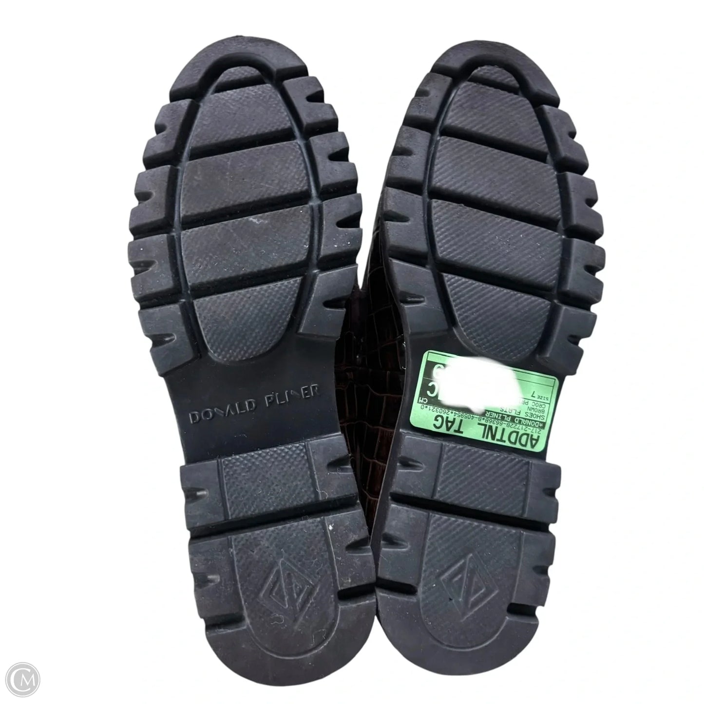 Shoes Flats By Donald Pliner In Brown, Size: 7