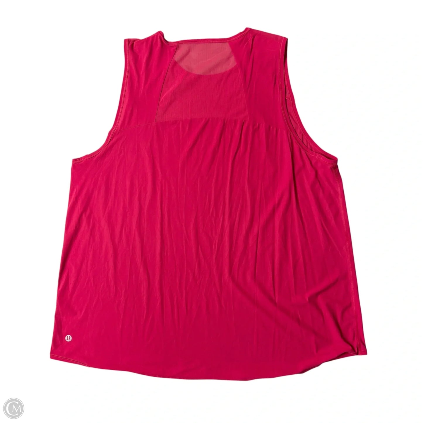 Athletic Tank Top By Lululemon In Pink, Size: M