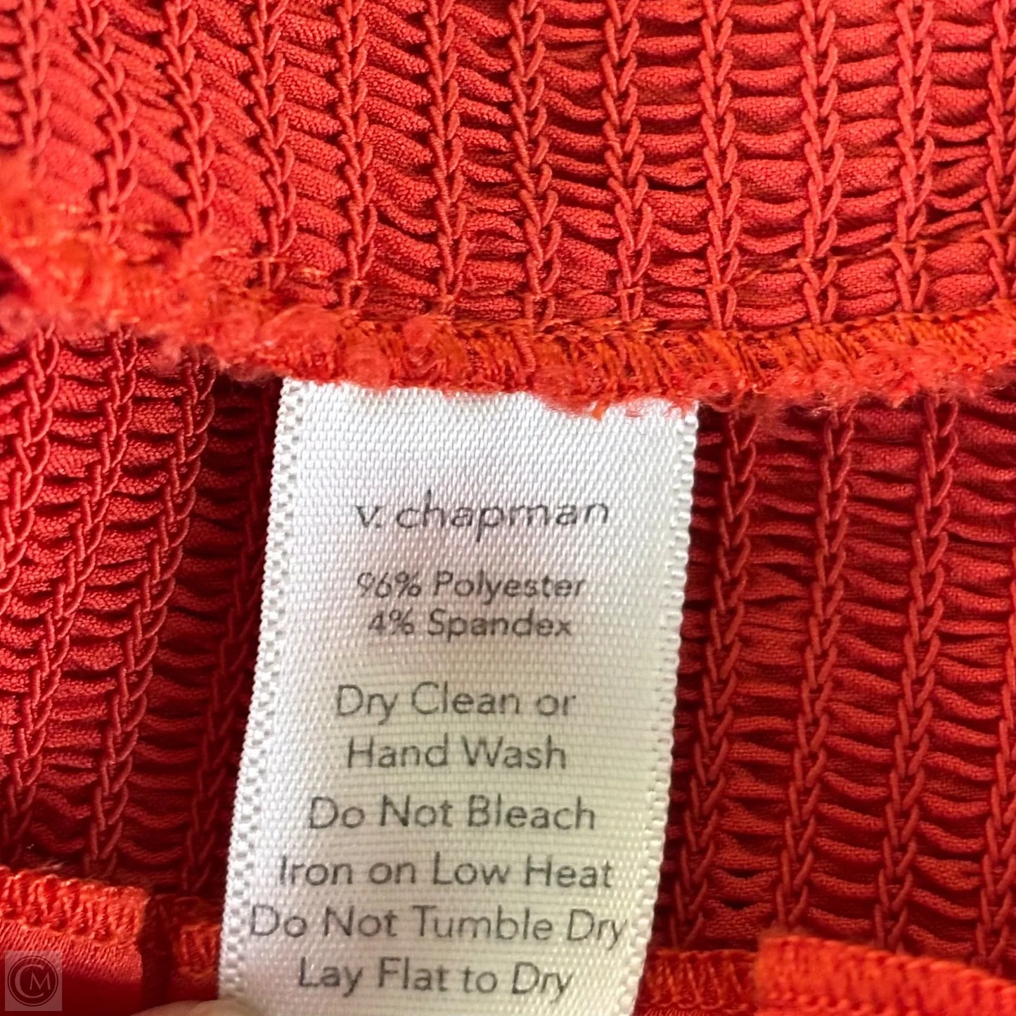 Dress Party Long By V Chapman In Orange, Size: M
