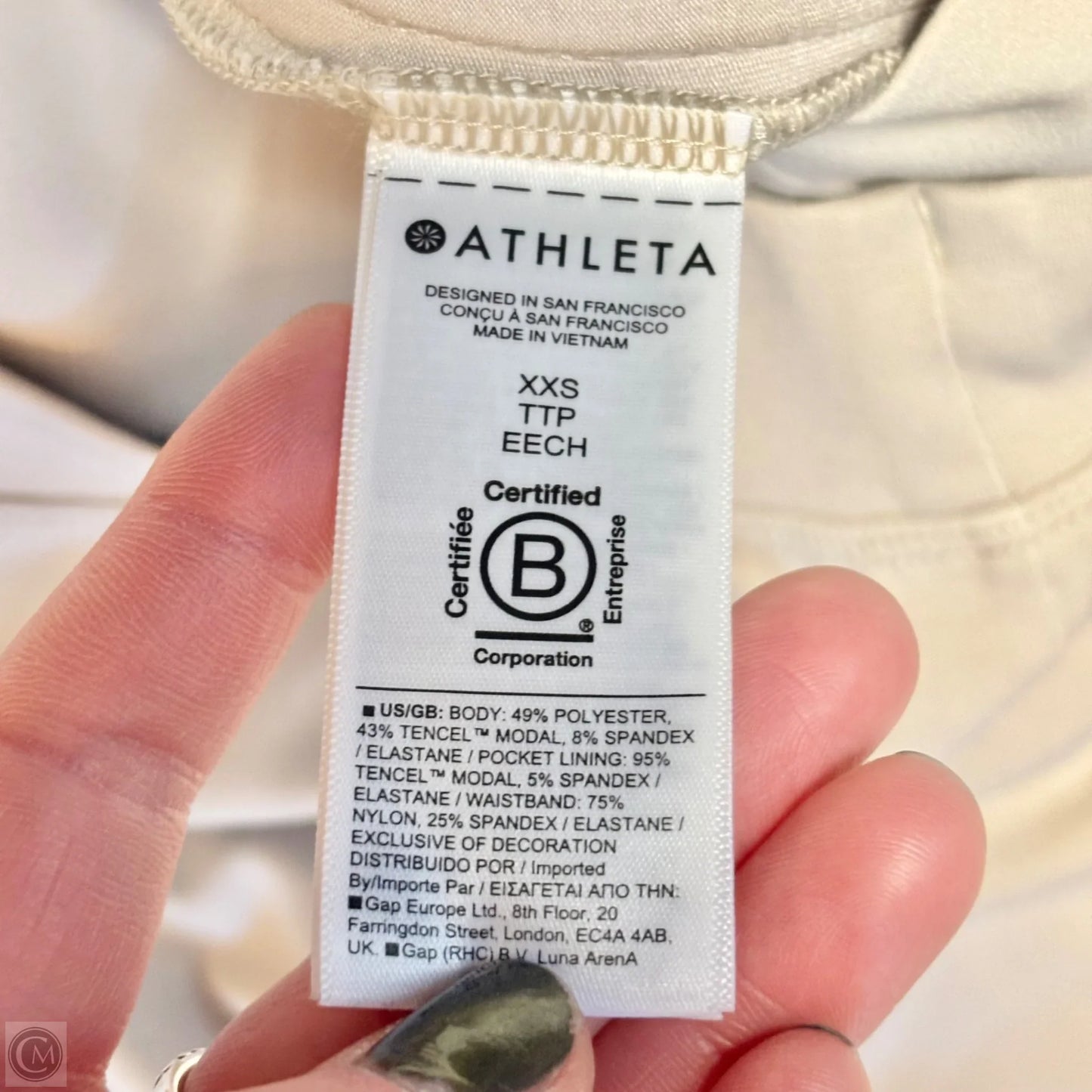 Athletic Pants By Athleta In Grey, Size: Xxs