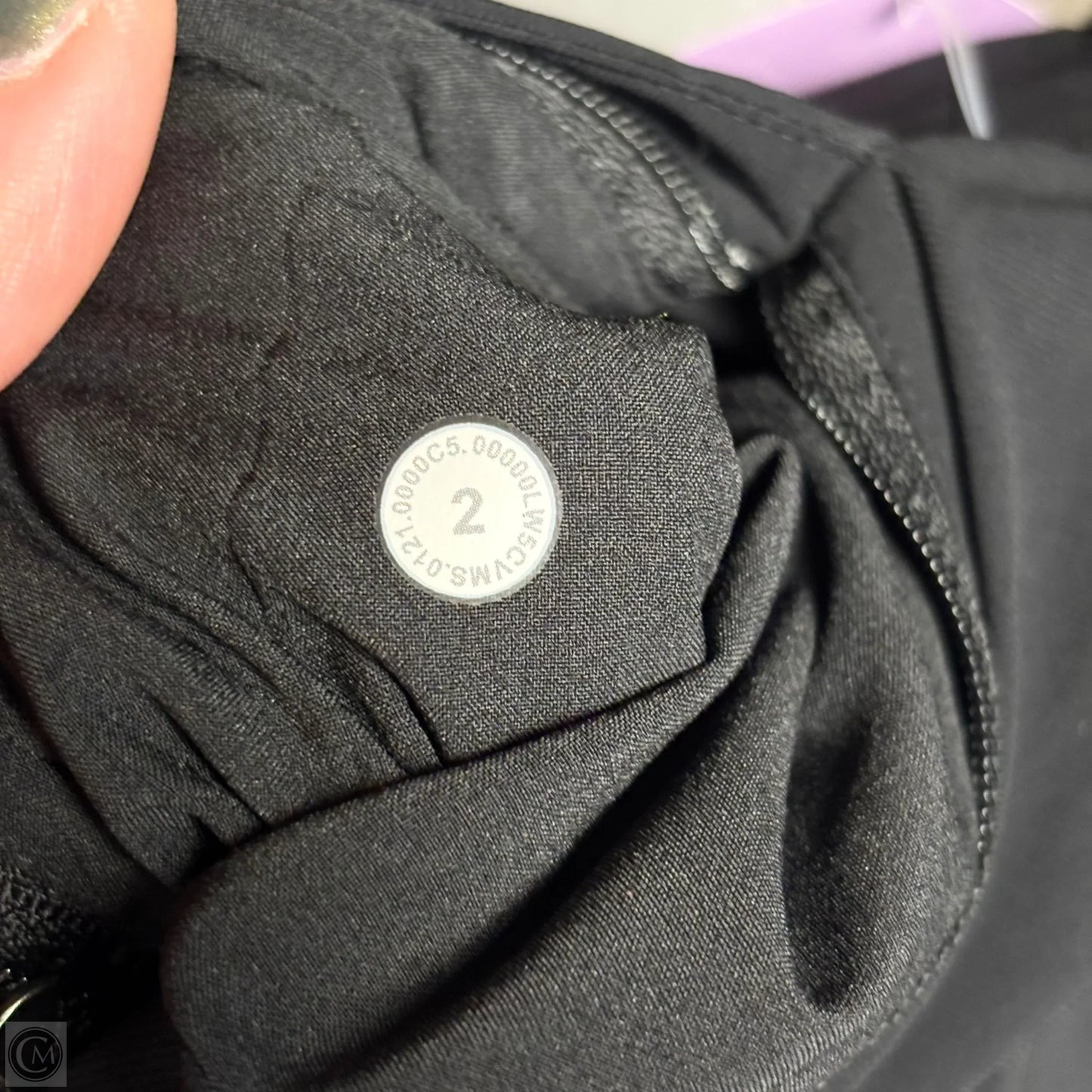 Athletic Pants By Lululemon In Black, Size: Xs