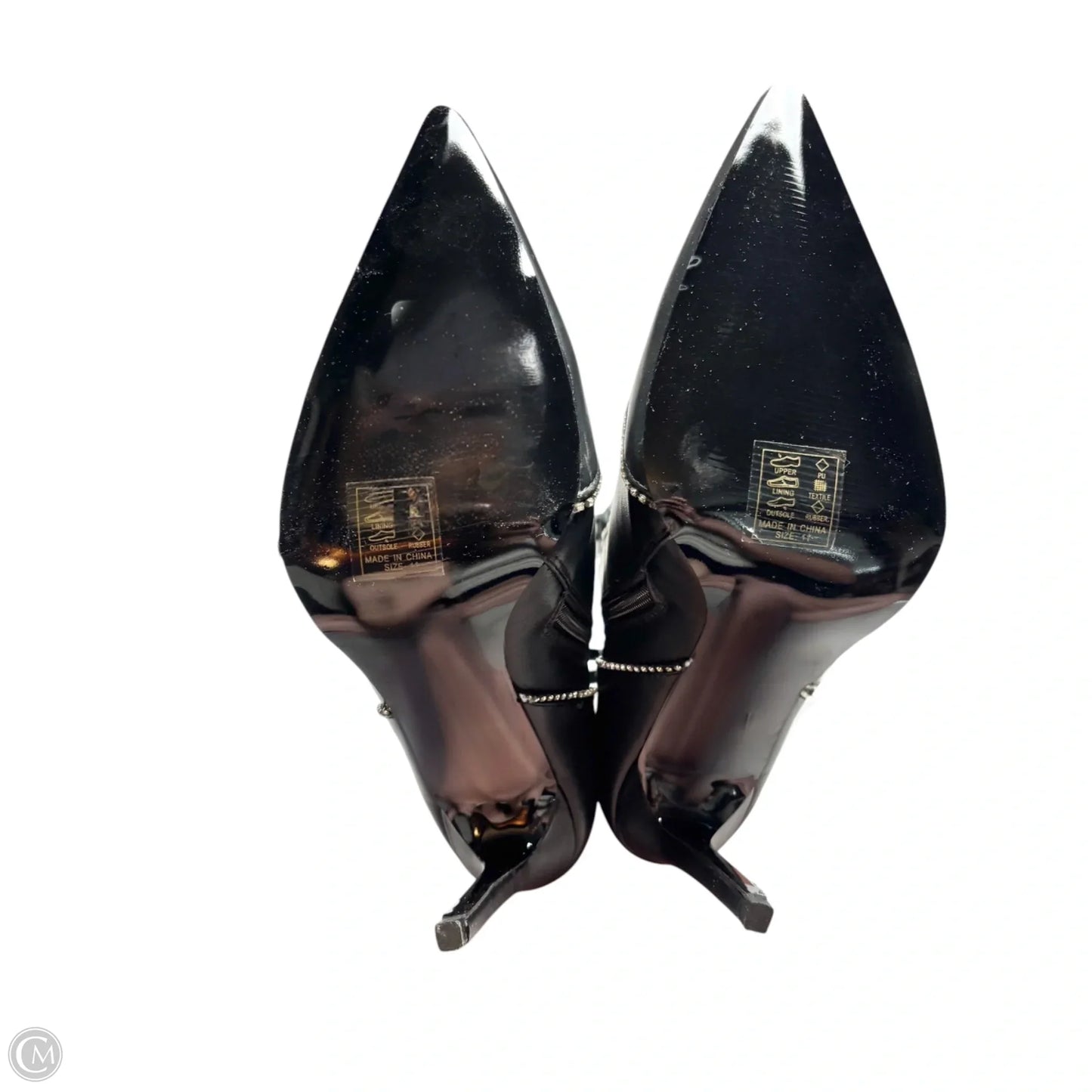 Boots Ankle Heels By Azalea Wang In Black, Size: 11