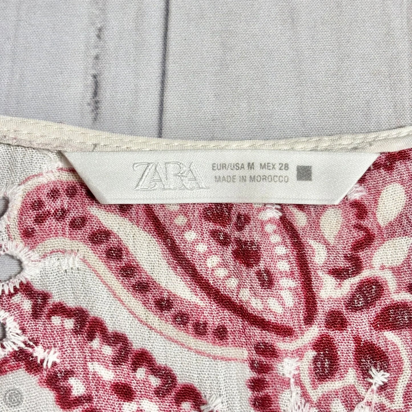 Dress Casual Maxi By Zara In Floral Print, Size: M