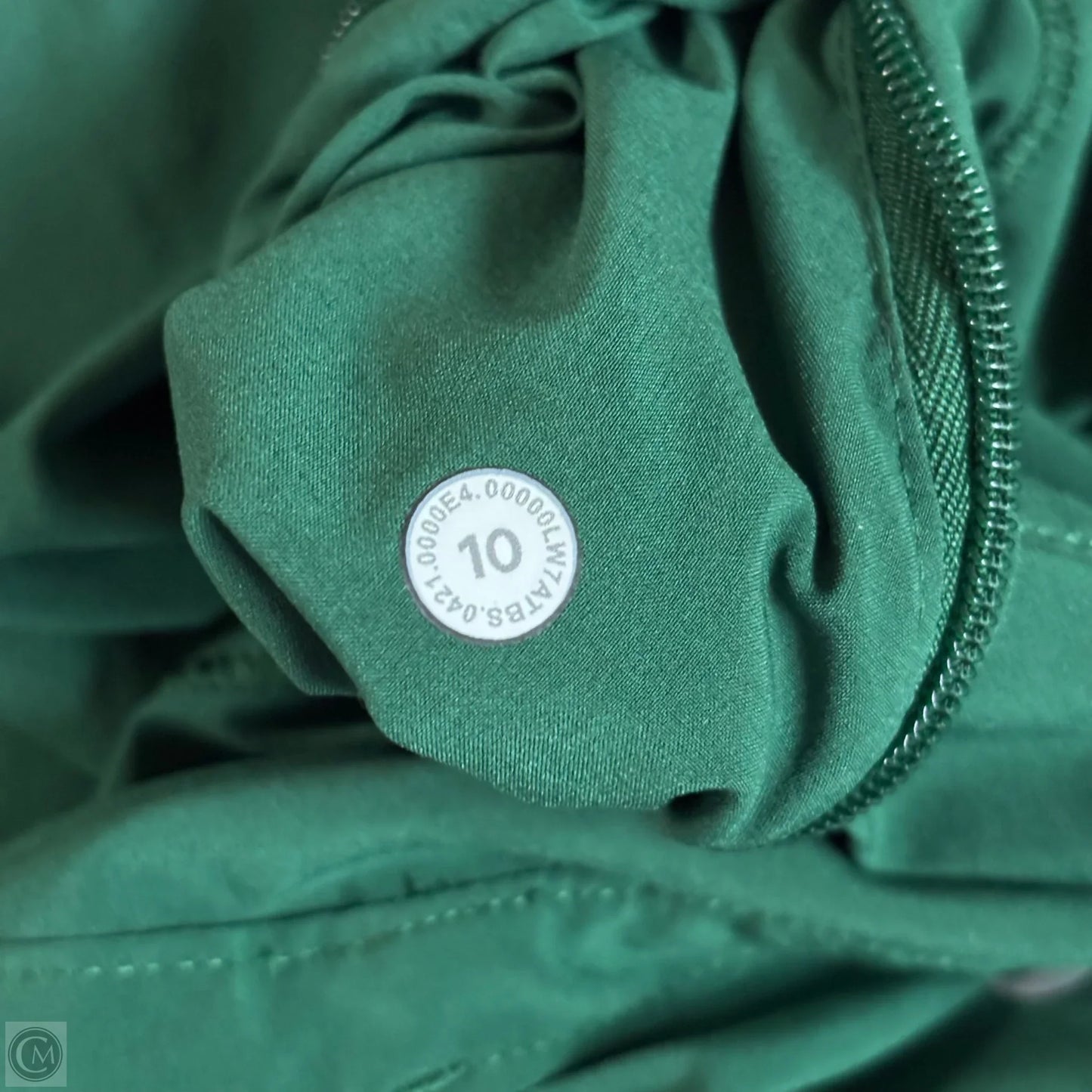 Athletic Shorts By Lululemon In Green, Size: M