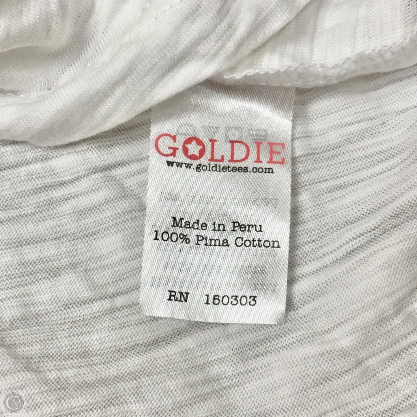 Top Short Sleeve By Goldie In White, Size: S
