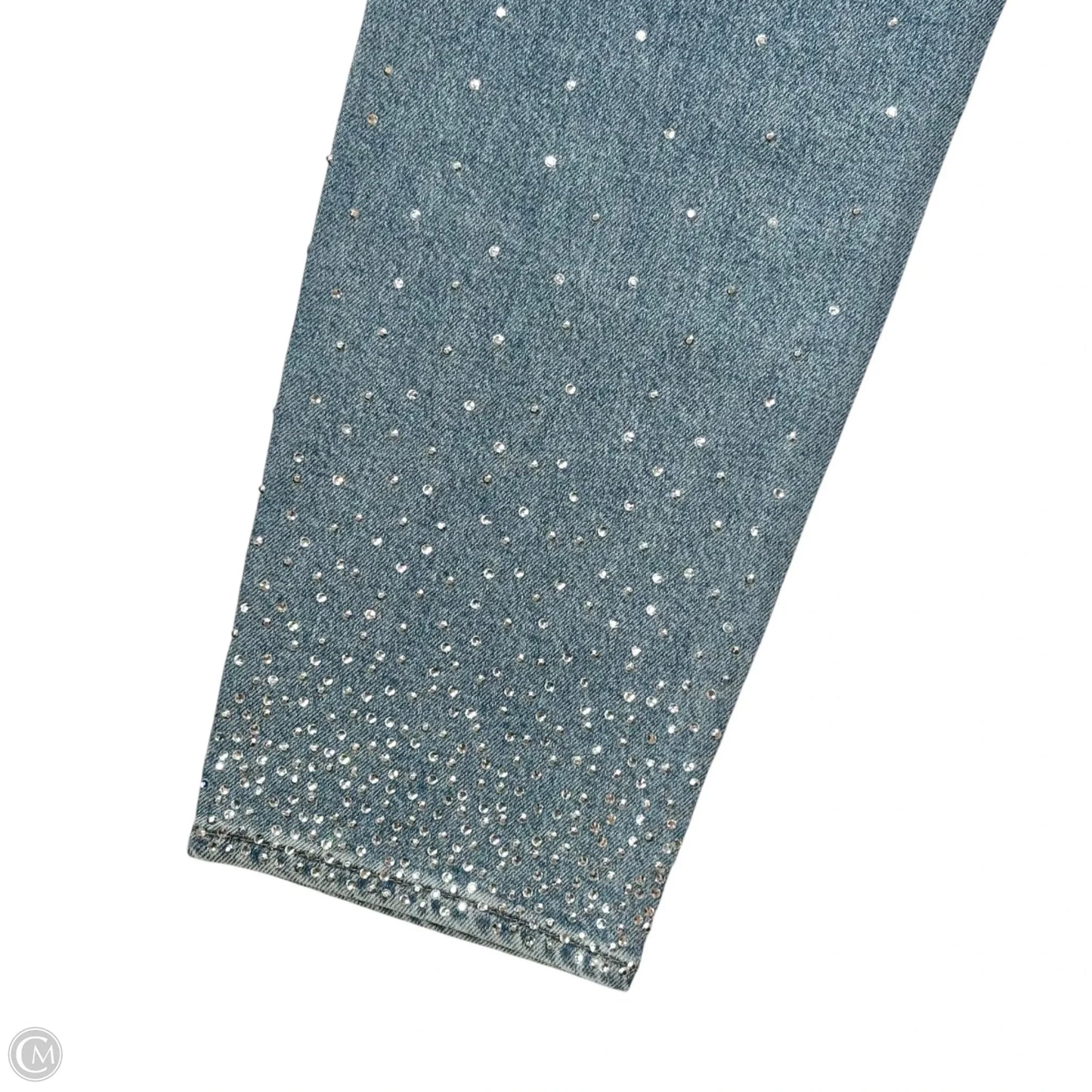 Jeans Straight By Talbots In Blue Denim, Size: 14