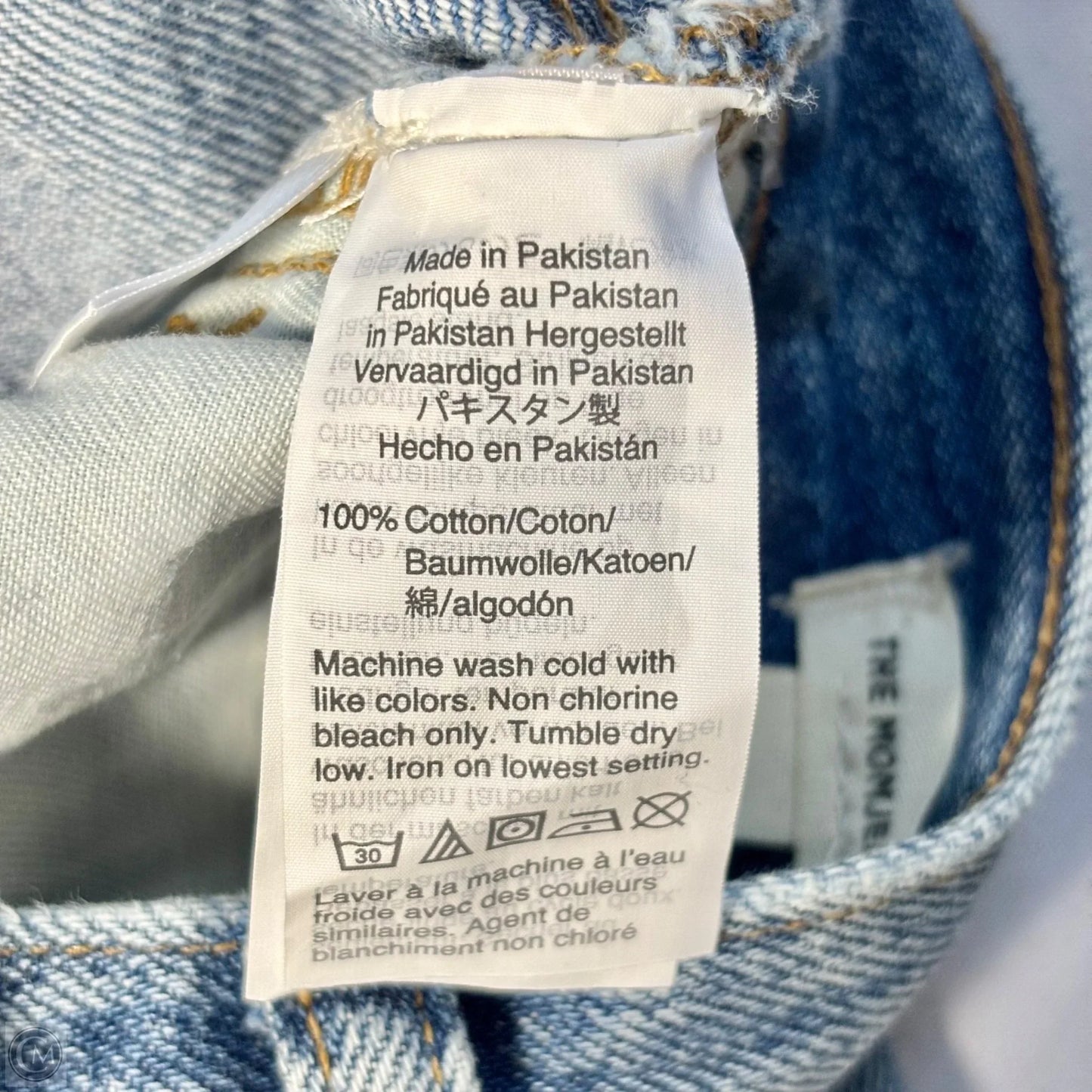 Jeans Boyfriend By Madewell In Blue Denim, Size: 2