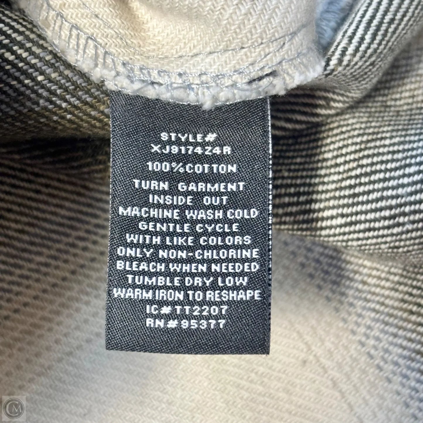 Jacket Shirt By Sanctuary In Plaid Pattern, Size: S
