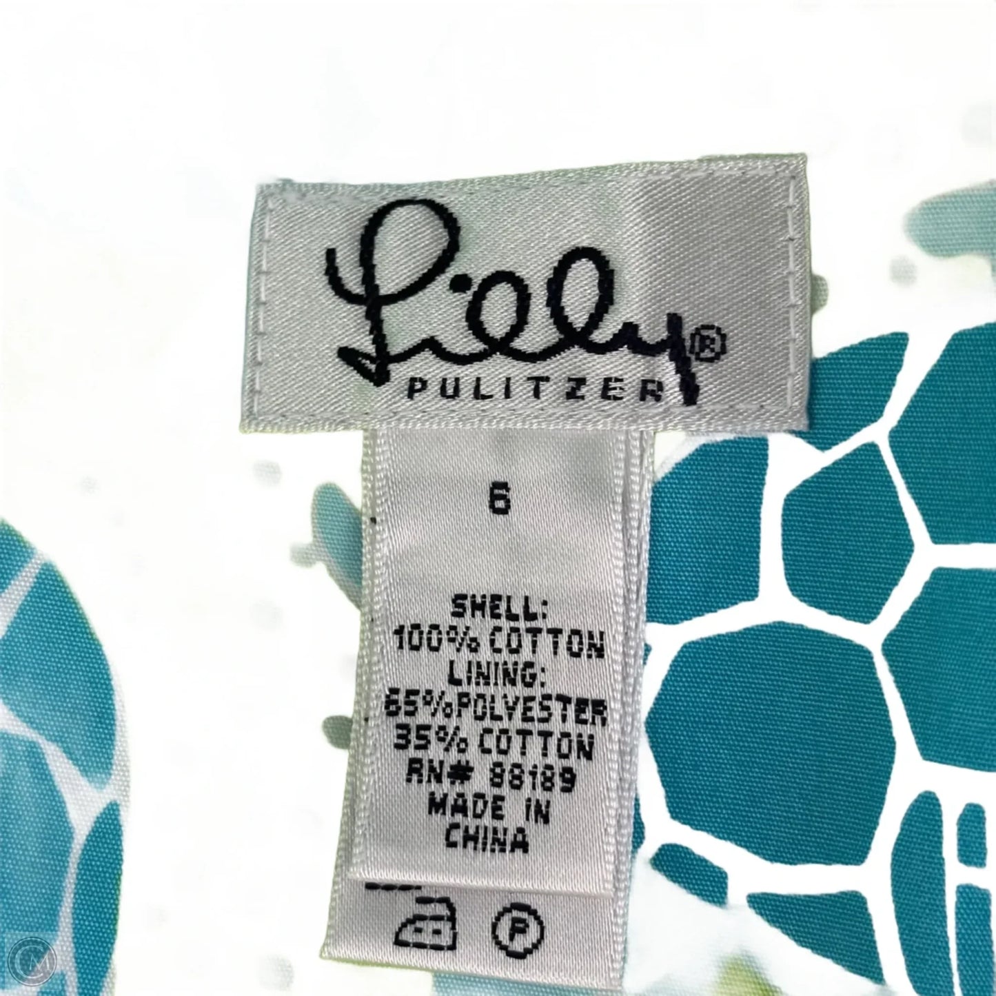 Skirt Designer By Lilly Pulitzer In Blue & Green, Size: S