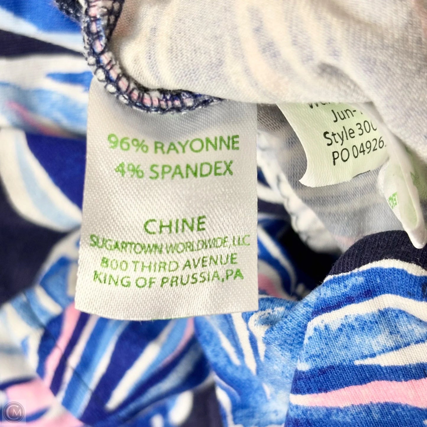 Jumpsuit Designer By Lilly Pulitzer In Blue & Pink, Size: Xl