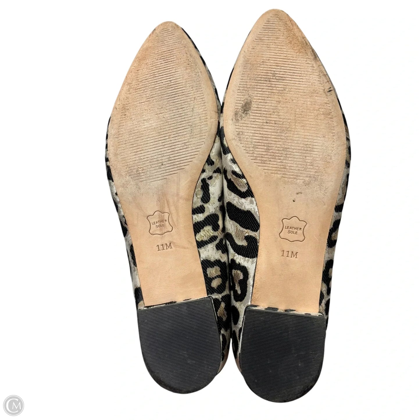 Shoes Flats By Talbots In Leopard Print, Size: 11