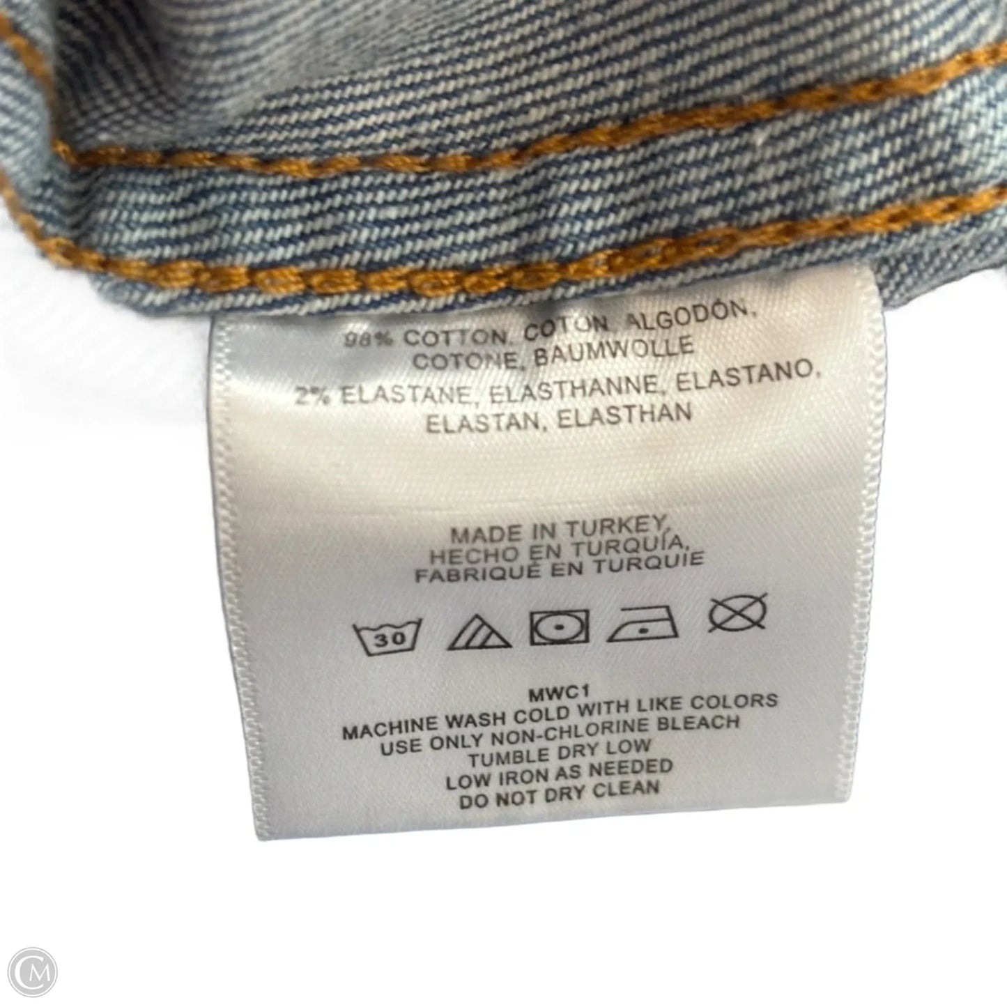 Skirt Mini & Short By Anthropologie In Blue Denim, Size: 4