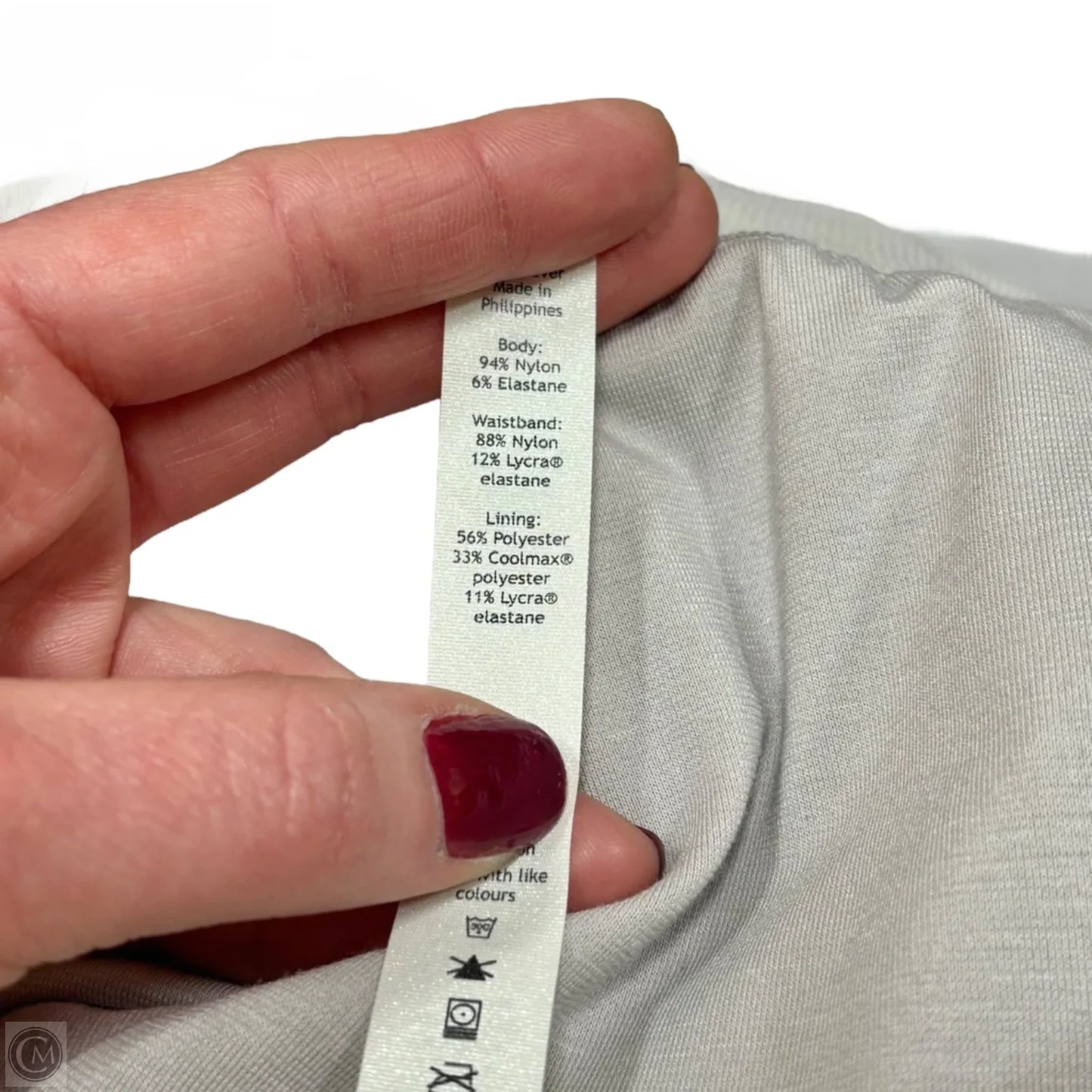 Athletic Pants By Lululemon In Grey, Size: M