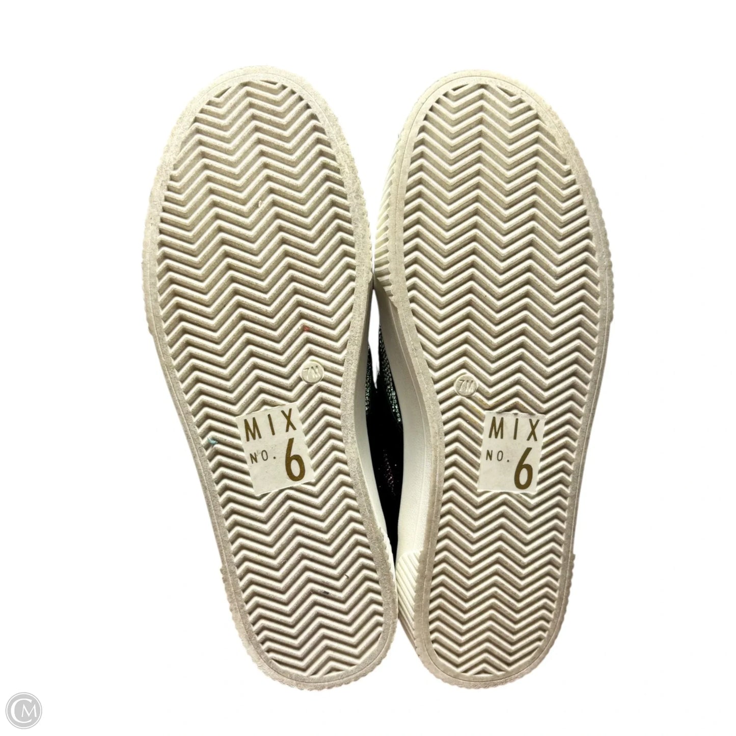 Shoes Sneakers By Mix No 6 In Black & White, Size: 7.5