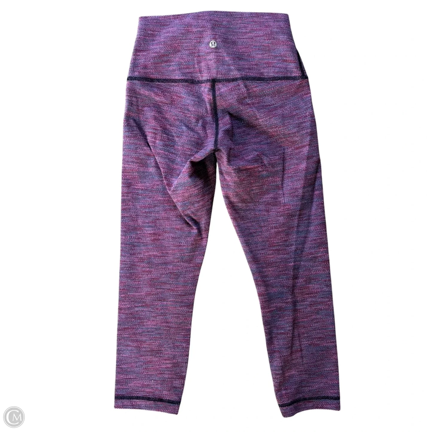Athletic Capris By Lululemon In Purple, Size: S