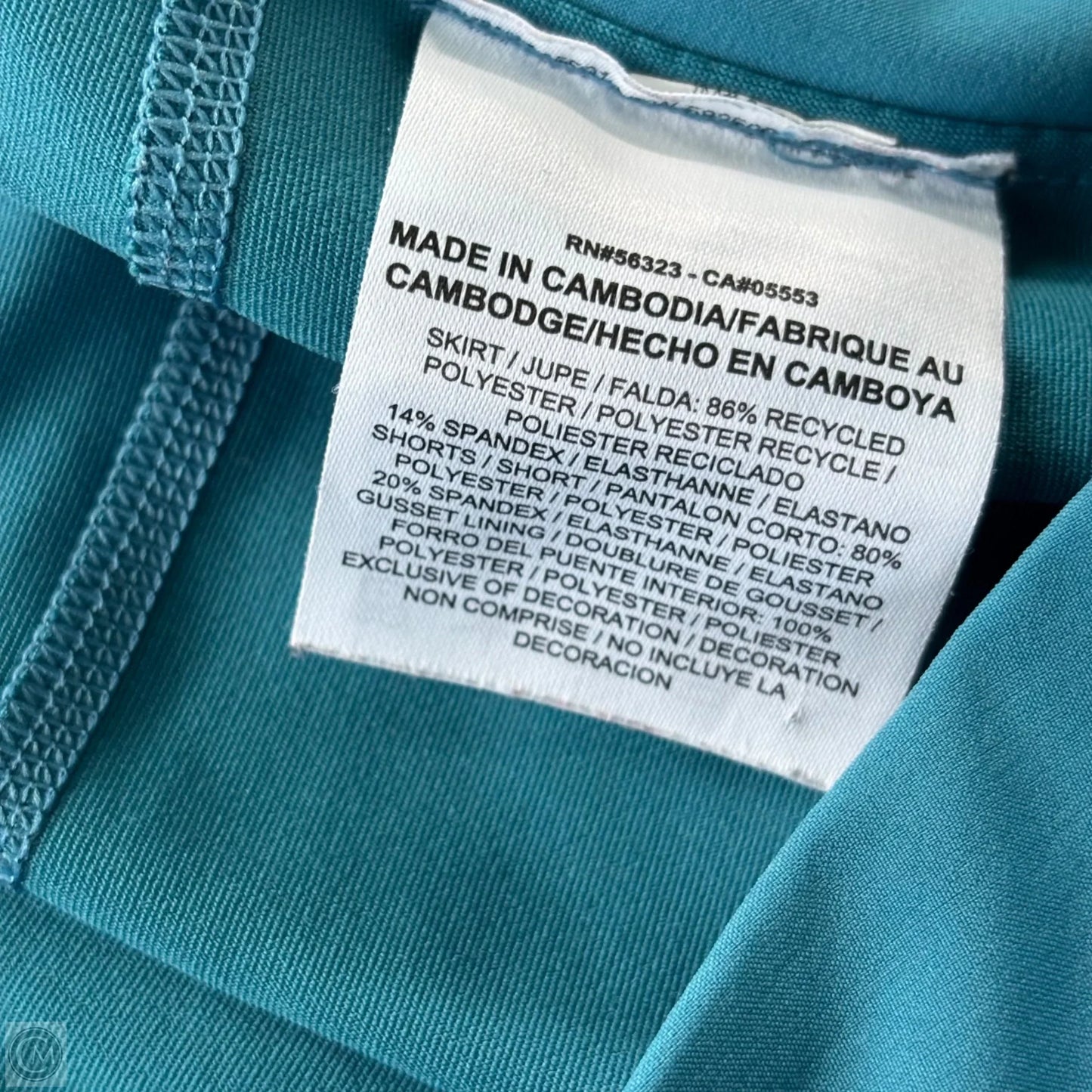 Athletic Skirt By Nike Apparel In Blue, Size: S