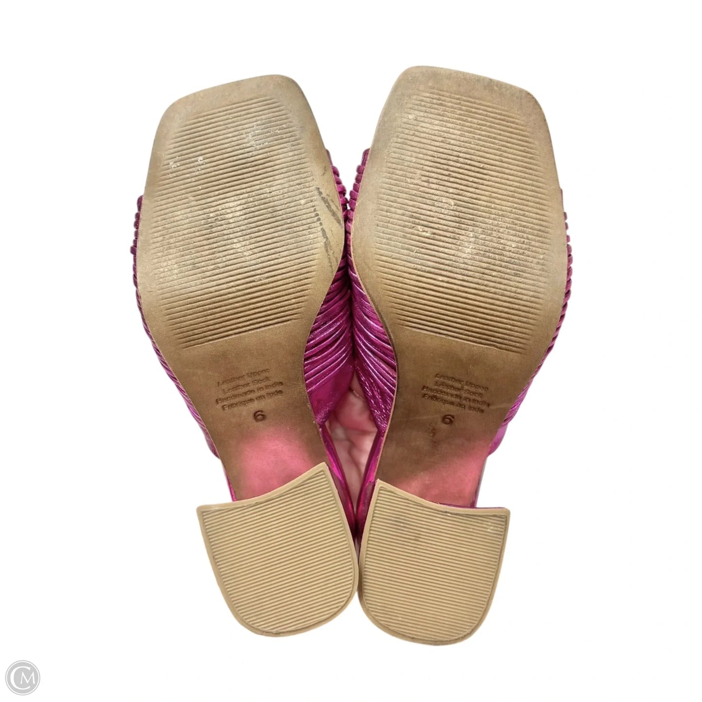 Sandals Heels Block By Jeffrey Campbell In Pink, Size: 6